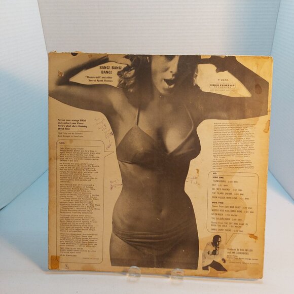 Elliott Fisher ~ Thunderball and Other Secret Agent Themes (Vinyl LP, 1965) - Picture 4 of 4